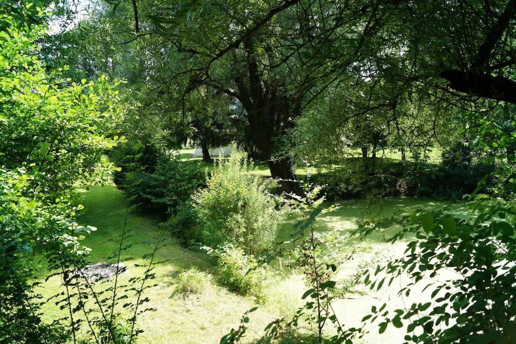 Idylisches Cottage Mit Reh Worthsee Buitenkant foto