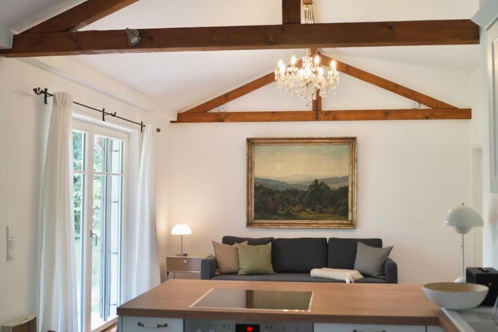 Idylisches Cottage Mit Reh Worthsee Buitenkant foto